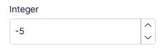 Integer (without range)